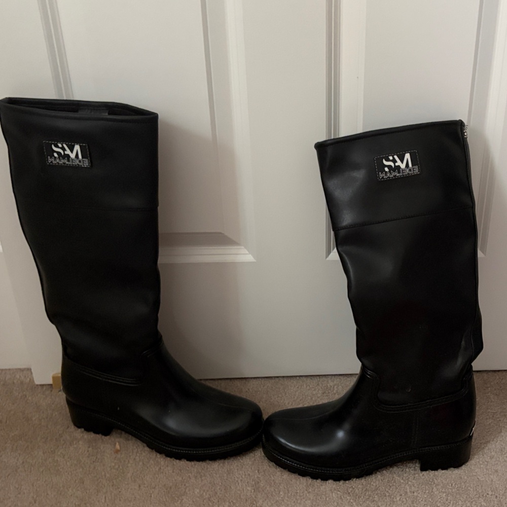 Sam Edelman Black Knee-High Boots